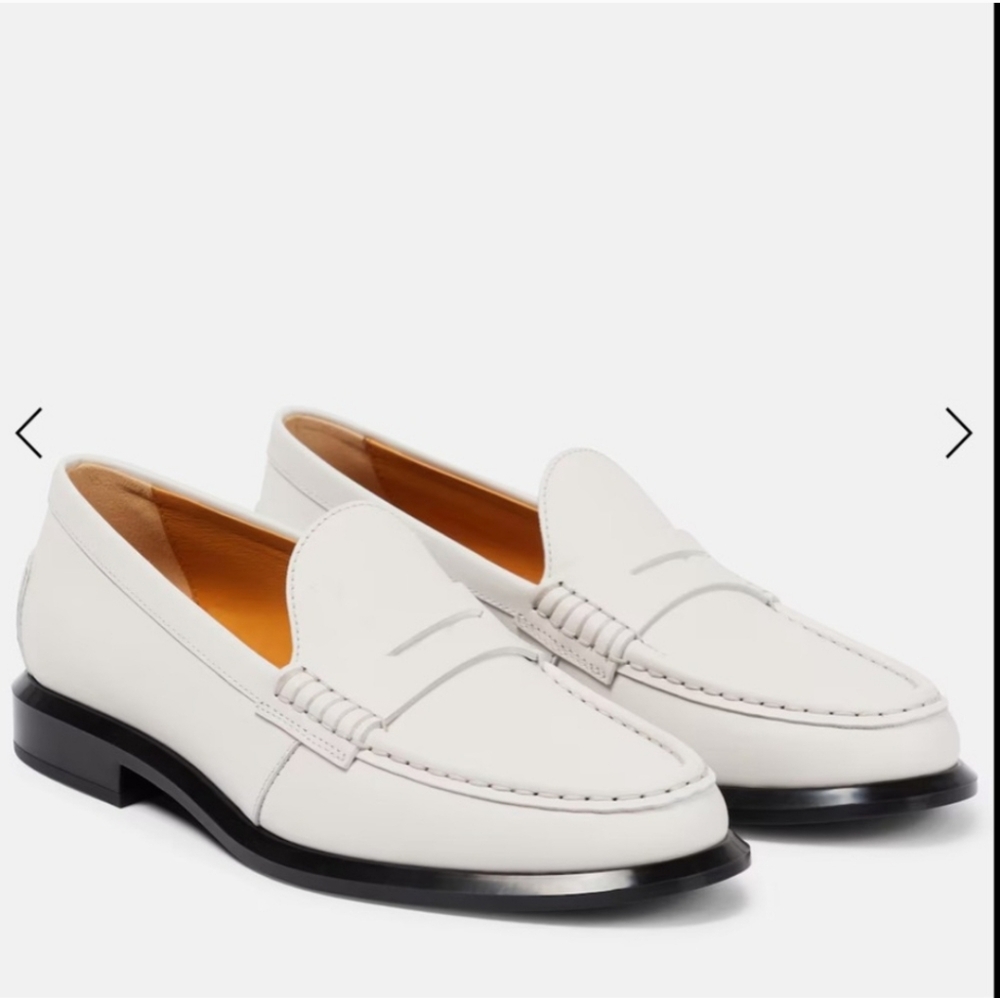 TOD’S Penny Loafer White Calf Leather